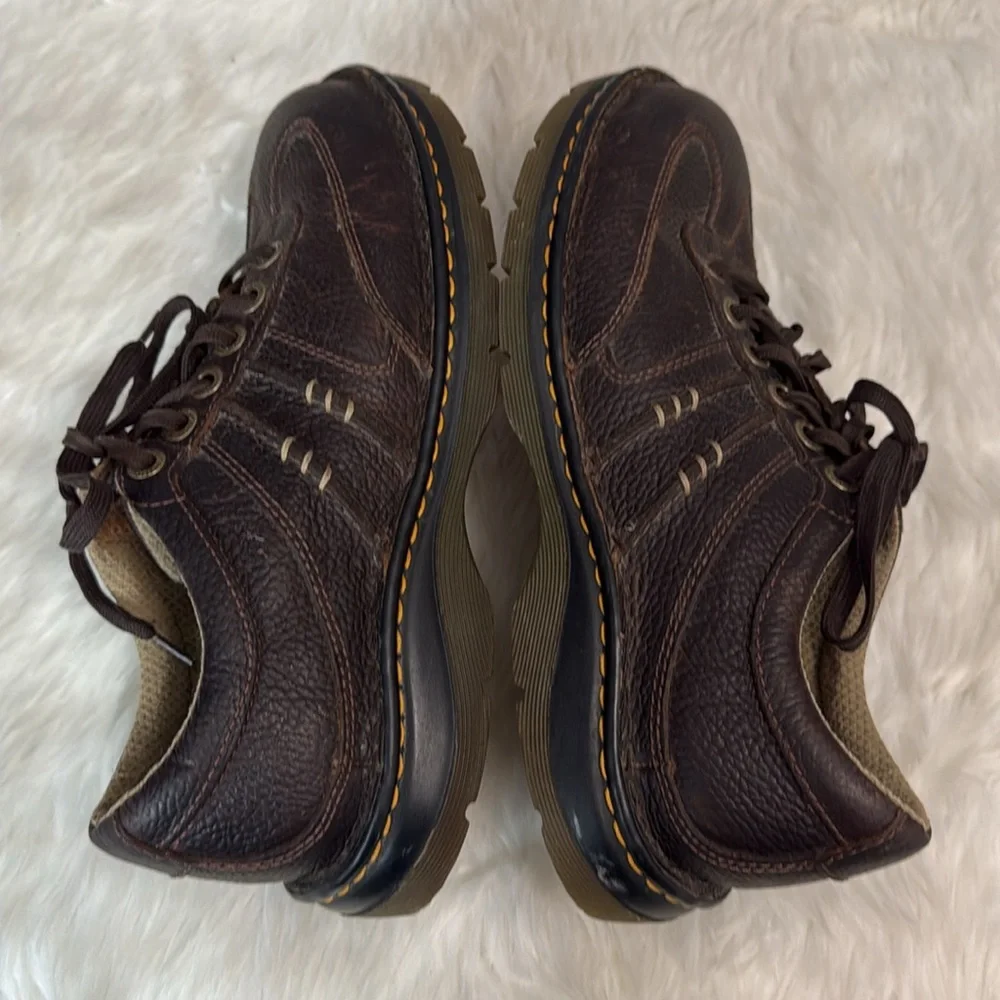 Dr. Martens Dawes Oxford Shoes Lace Up Leather Brown Men Size 9